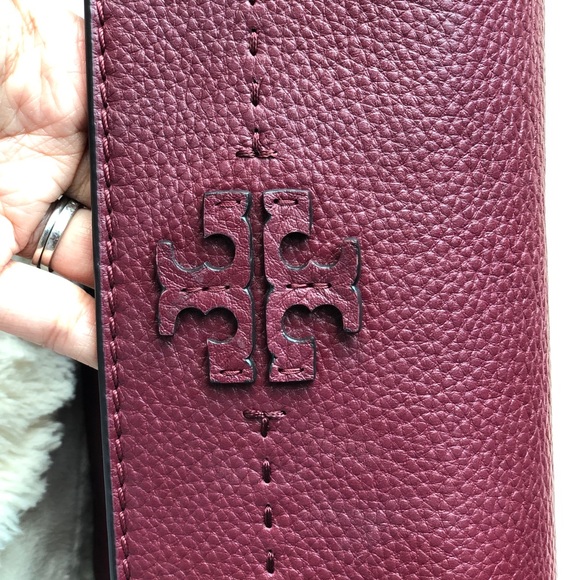 [Sold] Tory Burch Mcgraw Leather Shoulder Bag - Picture 2 of 6